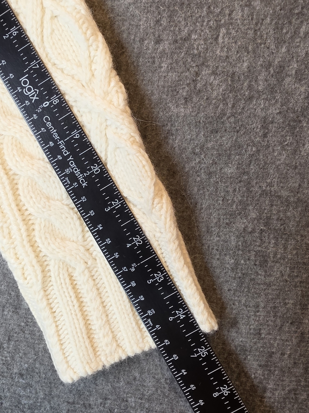 Polo by Ralph Lauren Womans Aran-Knit Wool-Blend Crewneck Sweater Small Cream - Picture 13 of 13